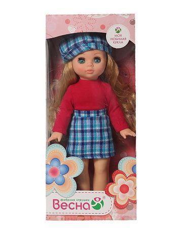 Эля кэжуал 1 (кукла пластмассовая) 30 см.