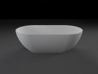 Отдельностящая ванна Vincea Solid Surface слив-перелив в комплекте VBT-4S04MW схема 5 Отдельностящая ванна Vincea Solid Surface слив-перелив в комплекте VBT-4S04MW схема 5