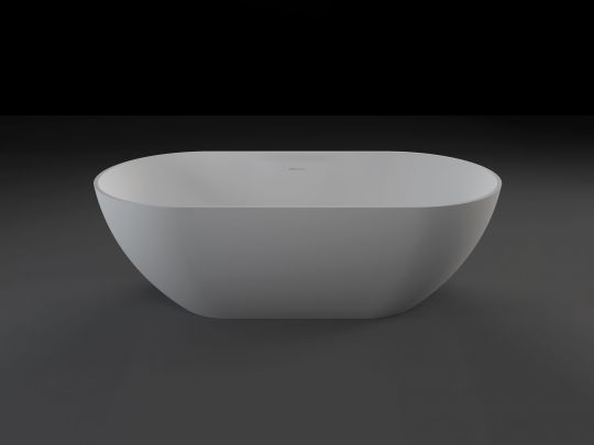 Отдельностящая ванна Vincea Solid Surface слив-перелив в комплекте VBT-4S04MW схема 5 Отдельностящая ванна Vincea Solid Surface слив-перелив в комплекте VBT-4S04MW схема 5