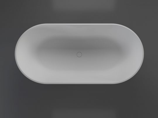 Отдельностящая ванна Vincea Solid Surface слив-перелив в комплекте VBT-4S04MW схема 7 Отдельностящая ванна Vincea Solid Surface слив-перелив в комплекте VBT-4S04MW схема 7