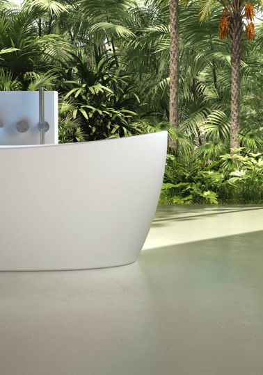 Отдельностящая ванна Vincea Solid Surface слив-перелив в комплекте VBT-6S03MW схема 2 Отдельностящая ванна Vincea Solid Surface слив-перелив в комплекте VBT-6S03MW схема 2