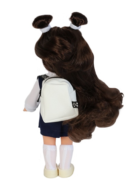 Ася первоклассница в синем 26 см