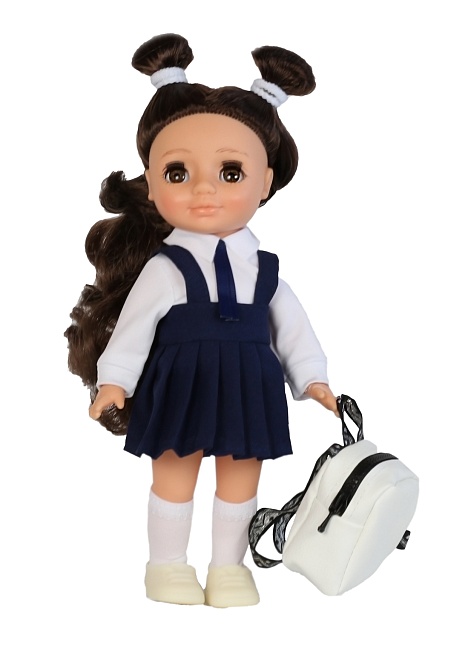 Ася первоклассница в синем 26 см