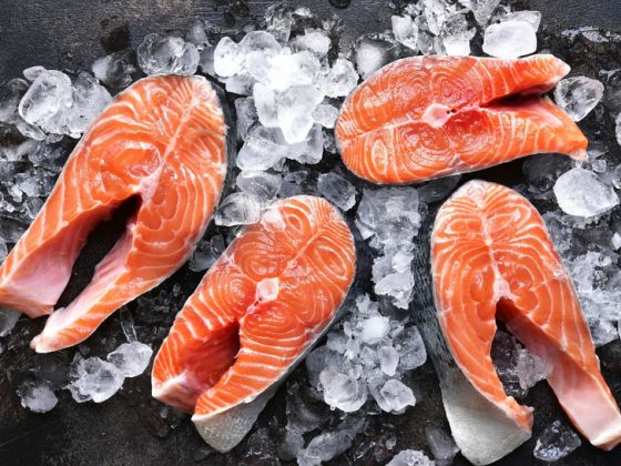 РЫБНАЯ СТАНЦИЯ ЛОСОСЬ ВО ЛЬДАХ