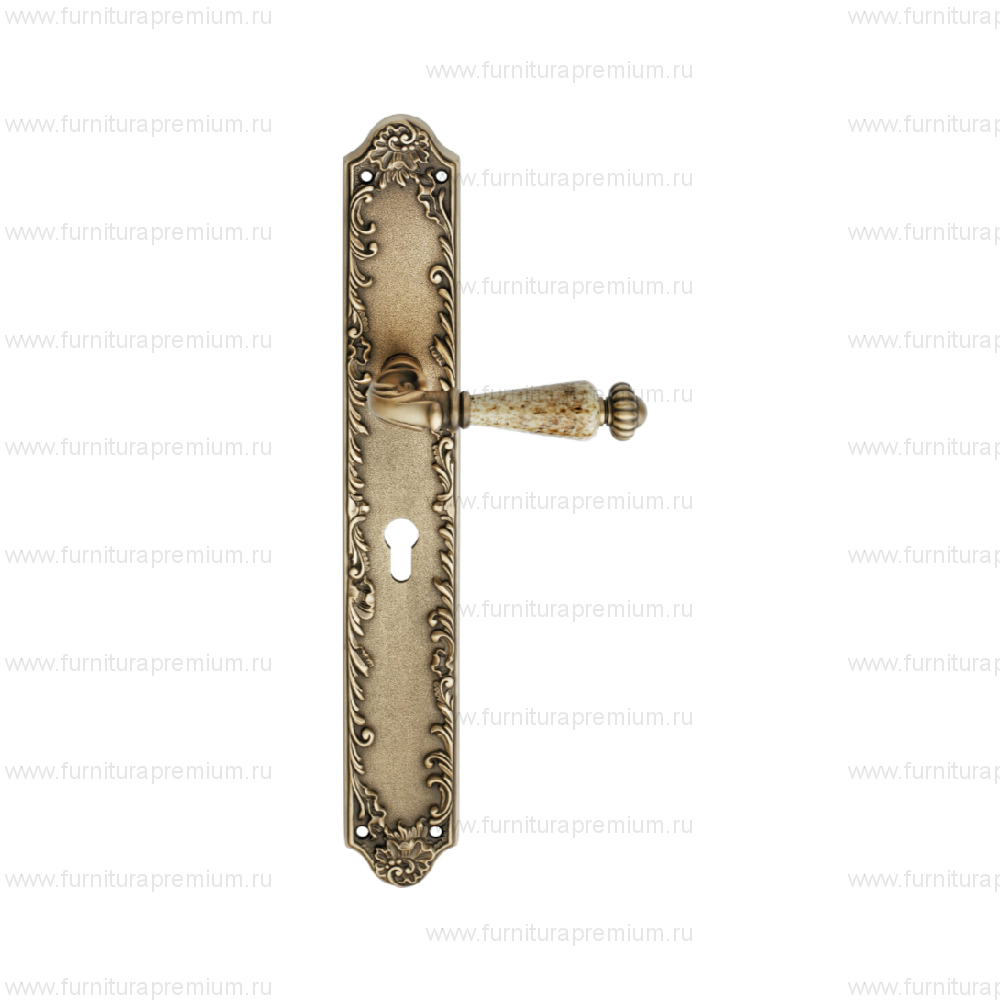 Ручка на планке Linea Cali Ninfa Porcellana 1546 PL