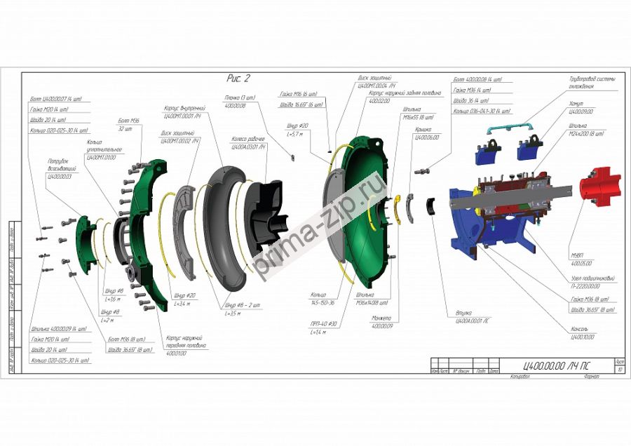 Запчасти к насосам Гр, ГрТ, ГрАТ, ГрУ, ГрУТ
