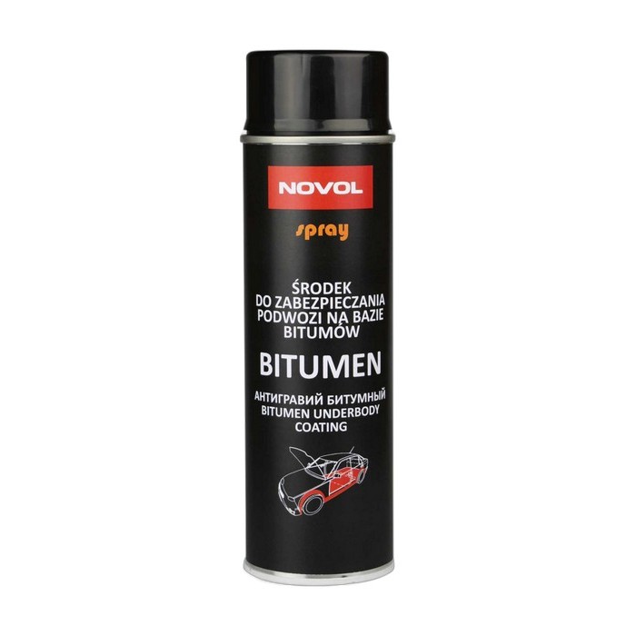Novol SPRAY Bitumen Битум в аэрозоли черный 500мл.