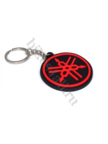 Брелок на ключи Yamaha красный