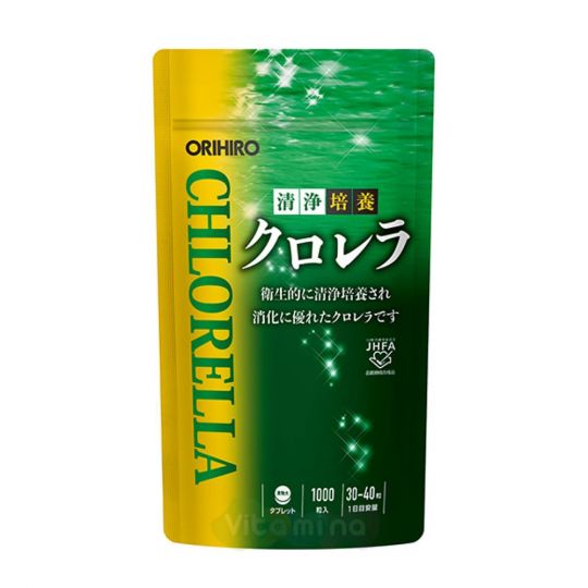 Orihiro Хлорелла, 1000 табл.