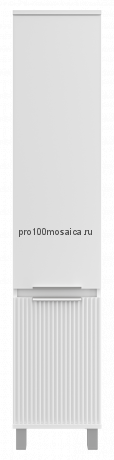 Шкаф - пенал Brevita Enfida 35 универсальный (белый)