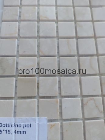 BOTTICINO Pol. 15x15. Мозаика серия STONE, размер, мм: 305*305*4 (ORRO Mosaic)