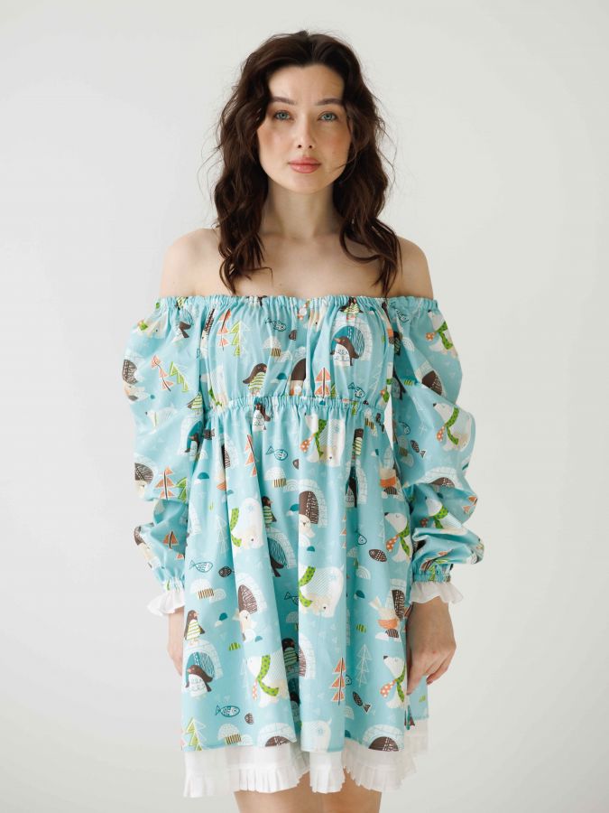 Платье Babydoll Limited антарктида