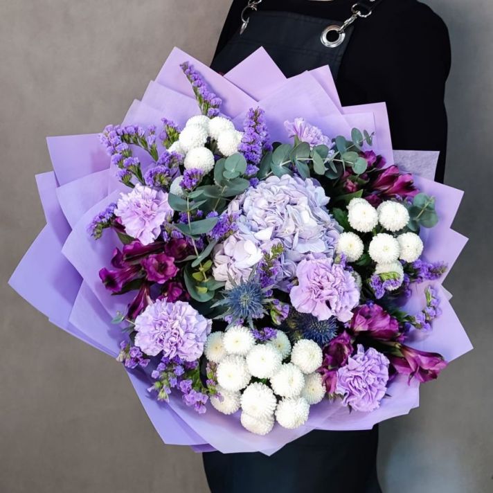 Букет "Чарующий лавандовый"