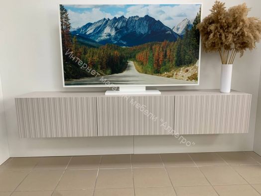 Тумба ТВ подвесная "Тефия" 2000х350х350