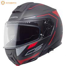 Мотошлем Schuberth C5 Omega, Черно-красный матовый