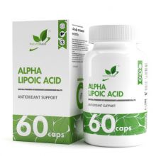 Natural Supp - Alpha Lipoic Acid 100 mg 60 caps