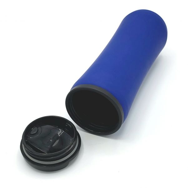 Термокружка Миора soft-touch синяя