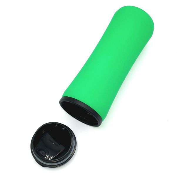 Термокружка Миора soft-touch зеленая