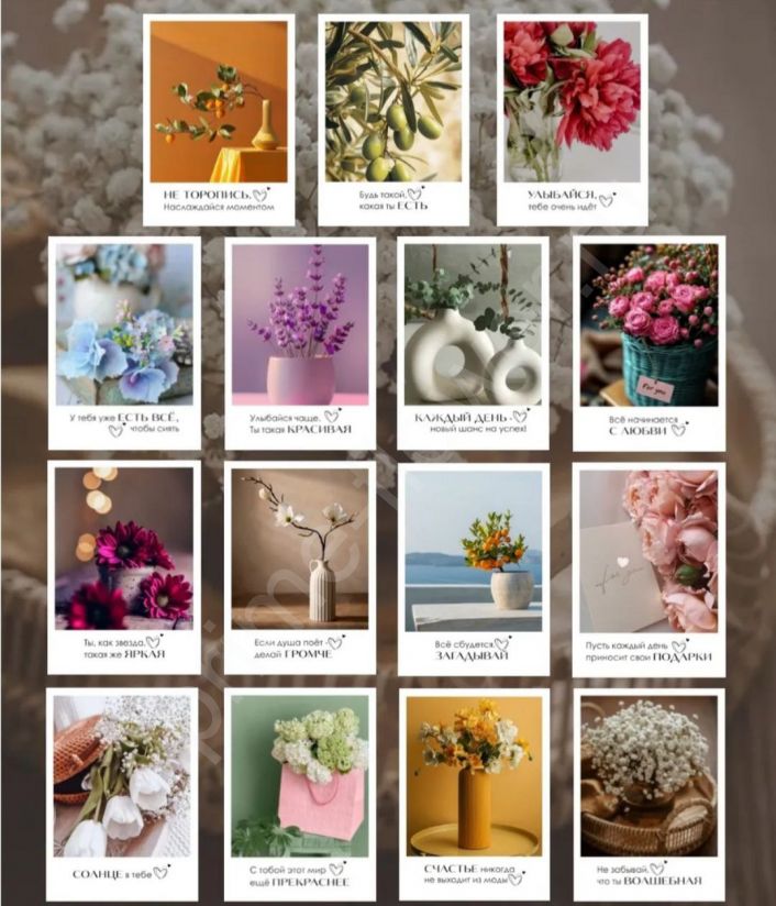 Упаковка растений и оформление