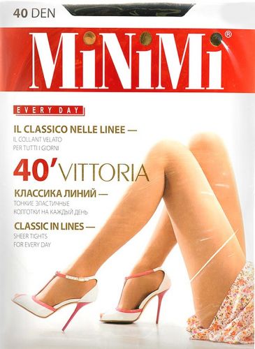 Колготки MiNiMi Vittoria 40 Черный