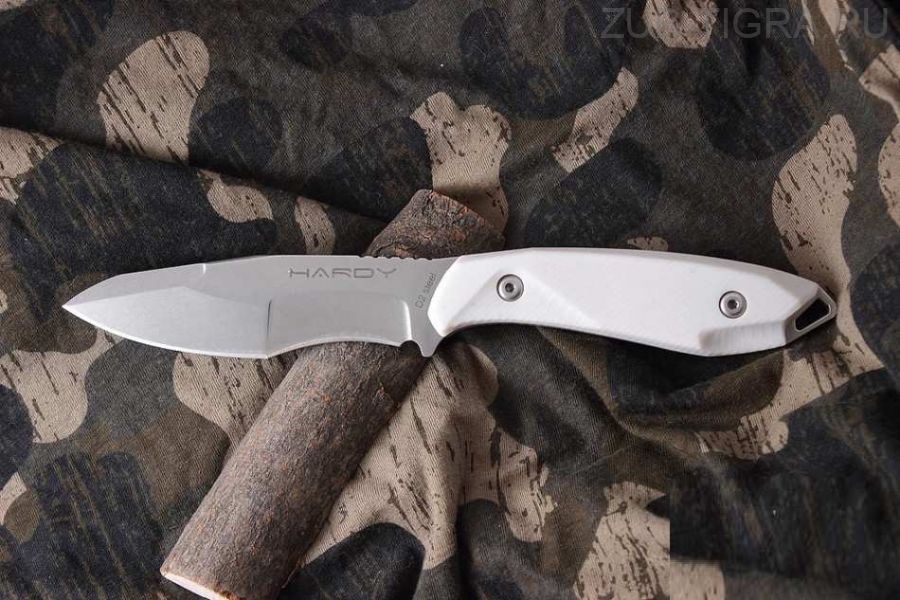 Нож Mr.Blade Hardy white mikarta