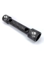 Ключ свечной 16-18 двусторонний 115 мм