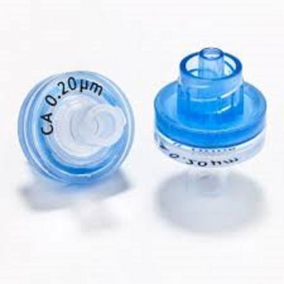 Шприцевой фильтр 0,22/25, AC, стерильный, синий, 100 шт/упак, US