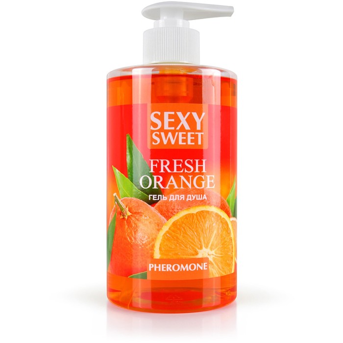 Гель для душа Sexy Sweet FRESH ORANGE с феромонами 430 мл