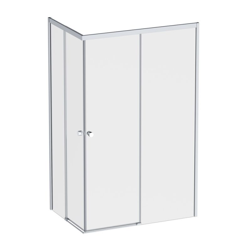 Душевое ограждение AM.PM X-Joy 120x80 см, без поддона, профиль матовый хром, форма прямоугольная W94G-403-120280-MТ1К