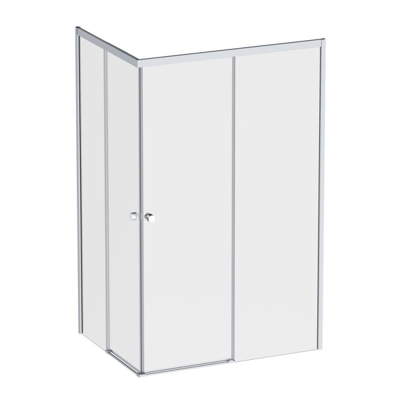 Душевое ограждение AM.PM X-Joy 120x90 см, без поддона, профиль матовый хром, форма прямоугольная W94G-403-120290-MТ1К