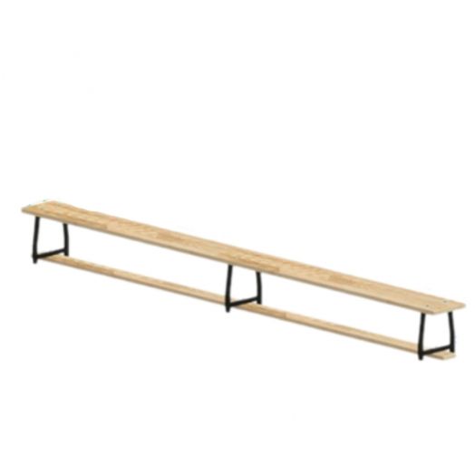 Скамейка гимнастическая   (меб.щит сосна) ножки металлические