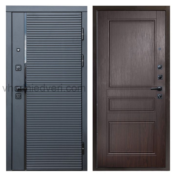 Входная дверь Termo-door Black Line - Классик Венге