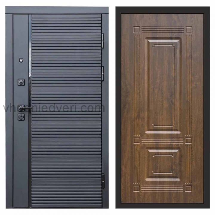 Входная дверь Termo-door Black Line - Мадрид Дуб