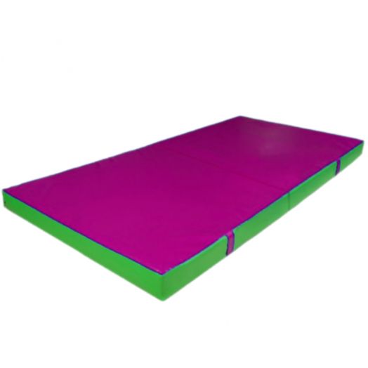 Мат гимнастический  винилискожа складной в 2 сложения (ппу)