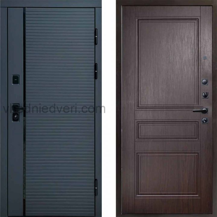 Входная дверь Termo-door Графит line - Классик Венге