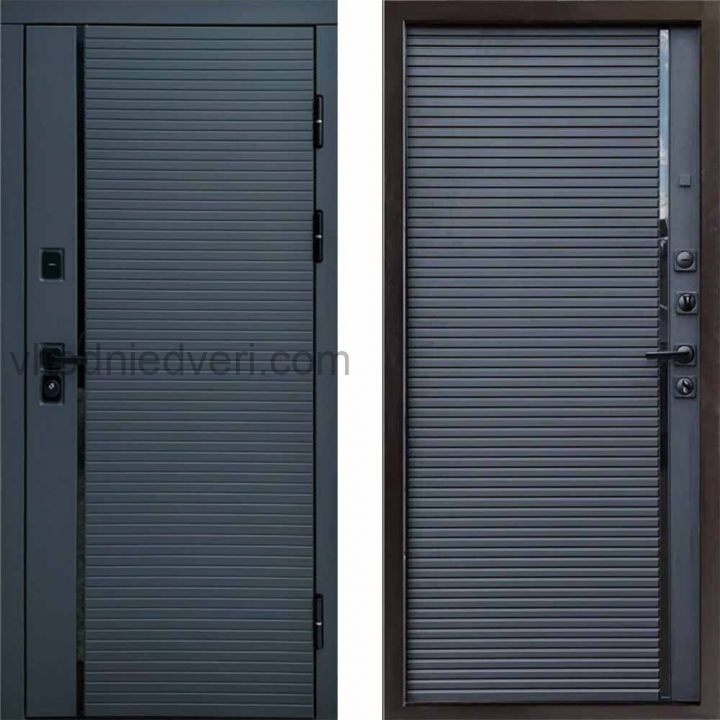 Входная дверь Termo-door Графит line - Porte Black