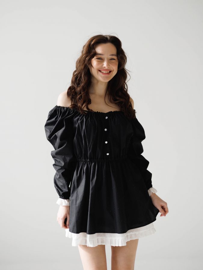 Платье Babybel со стразами