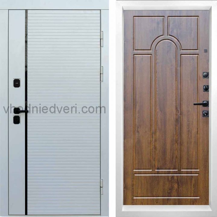Входная дверь Termo-door WHITE LINE - Арка Дуб