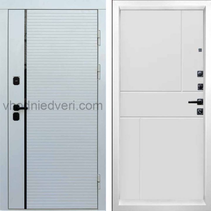 Входная дверь Termo-door WHITE LINE - Горизонт Белый