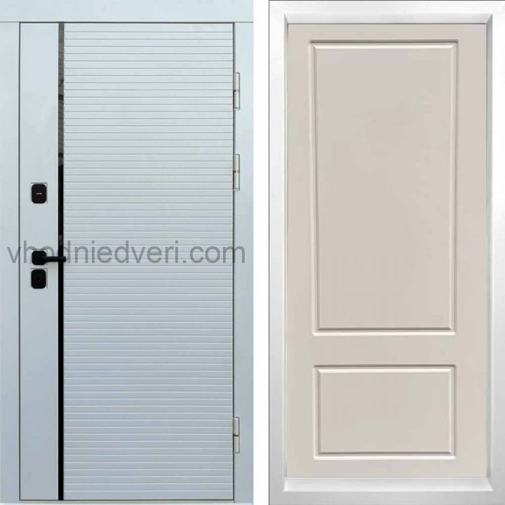 Входная дверь Termo-door WHITE LINE - Марсель Слоновая кость