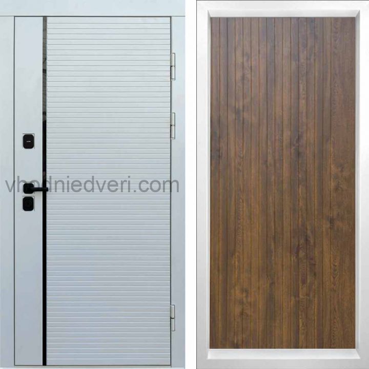 Входная дверь Termo-door WHITE LINE - FLAT Дуб