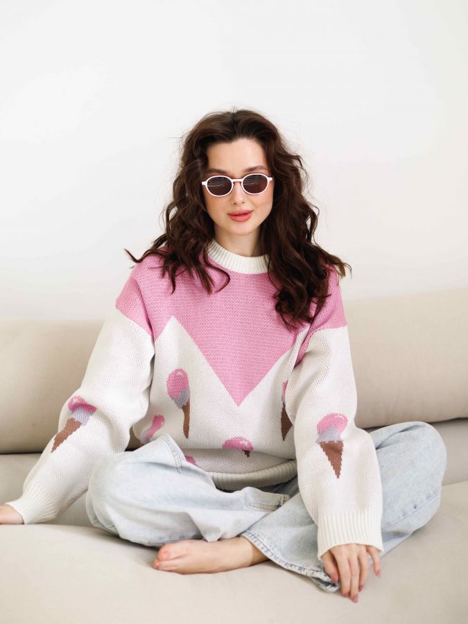 Свитер с морожеными