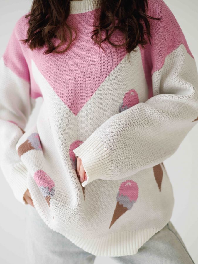 Свитер с морожеными