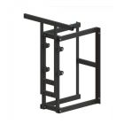 Ферма для щита баскетбольного тренировочного настенная 500мм с регулировкой высоты (цвет черный)