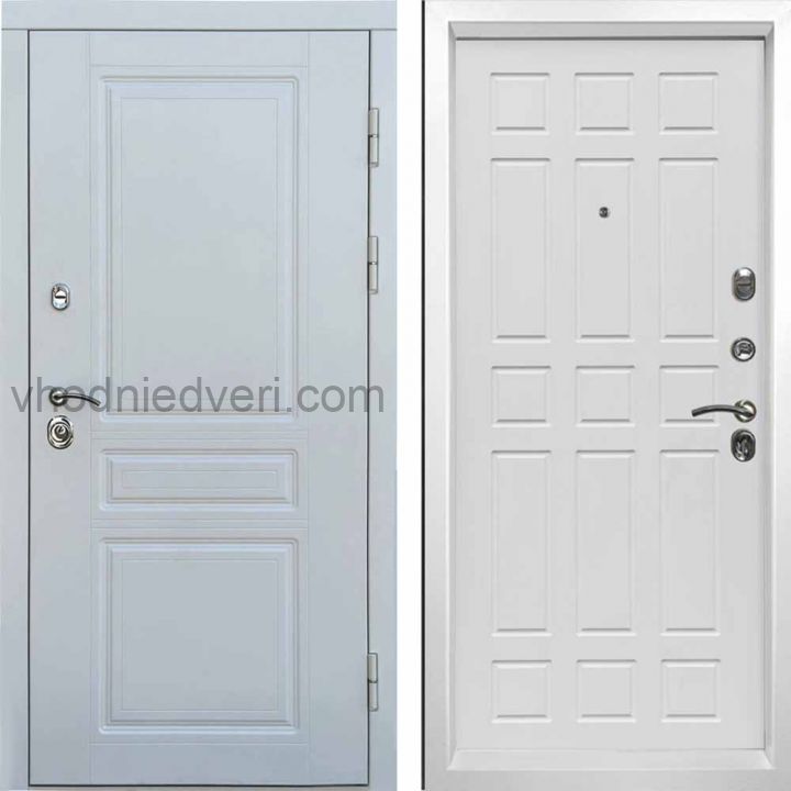 Входная дверь Termo-door Орегон WHITE - Спарта Белое дерево
