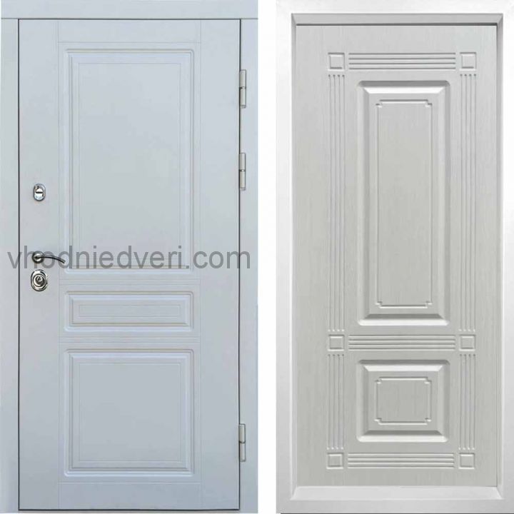 Входная дверь Termo-door Орегон WHITE - Мадрид Лиственница