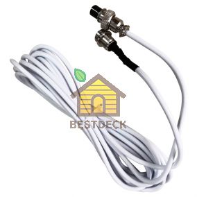 Удлинитель кабеля 5 метров, для подключения контроллеров парогенераторов Steamtec TOLO KEY/TOLO AIO