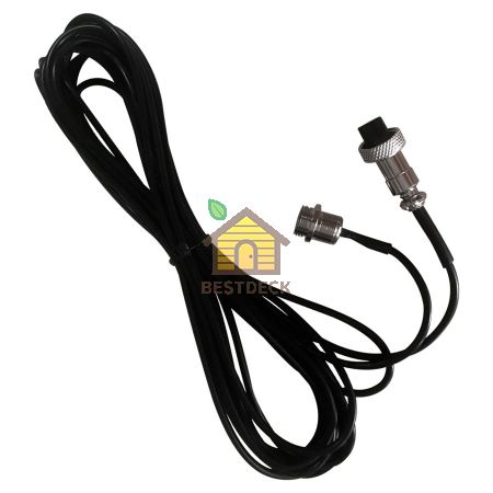 Удлинитель кабеля 5 метров для датчика температуры в парной парогенераторов Steamtec TOLO KEY/TOLO AIO/TOLO MOMENT