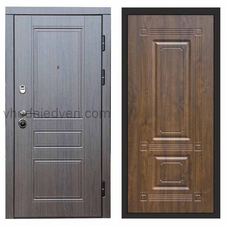 Входная дверь Termo-door Орегон Венге - Мадрид Дуб