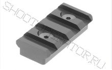 Планка Пикатинни Вивер Key mod  - 4 слота
